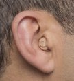 correctly fitted ITC hearing aid